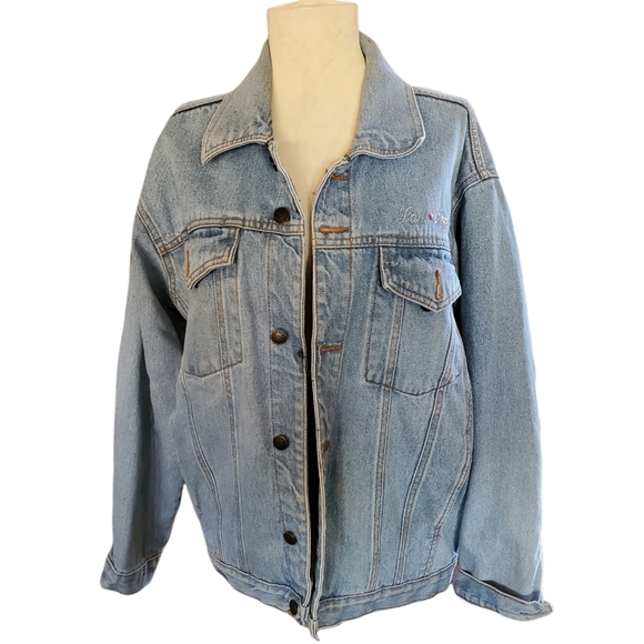 Stylo Jackets & Blazers - Stylo Denim Jacket with Rhinestone Las Vegas Decoration